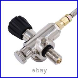TUXING 6.8L PCP Air Cylinder 4500psi Carbon Fibre Air Tank- M18 Valve, 3 Choices