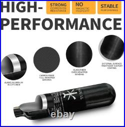 TUXING Carbon Fiber HPA Paintball Tank Air System, 0.42L, 4500psi Fiber TUXING Carbon Fiber HPA Paintball Tank Air System, 0.42L, 4500psi Fiber