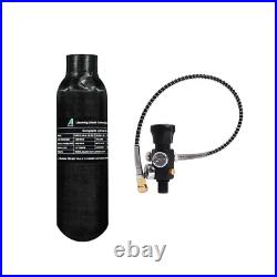 TUXING Pcp Air Tank 4500Psi 0.22L 13Cu in 220cc Carbon Fiber HPA Tank with Valve