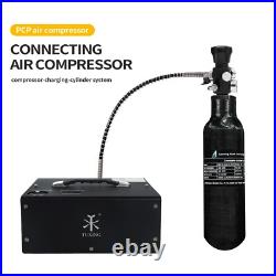 TUXING Pcp Air Tank 4500Psi 0.22L/13ci Carbon Fiber HPA Tank with Valve(800psi) TUXING Pcp Air Tank 4500Psi 0.22L/13ci Carbon Fiber HPA Tank with Valve(800psi)