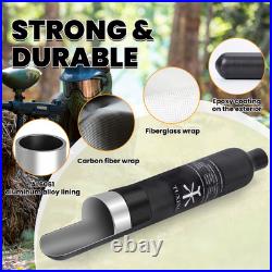 TUXING Pcp Air Tank 4500Psi 0.7L Carbon Fiber HPA Tank with Valve Output1800psi