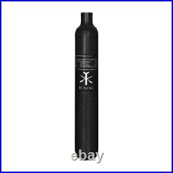 TUXING Pcp Air Tank 4500psi 0.7L Carbon Fiber Tank with Valve(1800psi)for Airgun TUXING Pcp Air Tank 4500psi 0.7L Carbon Fiber Tank with Valve(1800psi)for Airgun