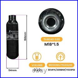 TUXING Pcp Tank 4500Psi 0.22L Carbon Fiber Tank with Valve (2200psi) for Air Gun TUXING Pcp Tank 4500Psi 0.22L Carbon Fiber Tank with Valve (2200psi) for Air Gun