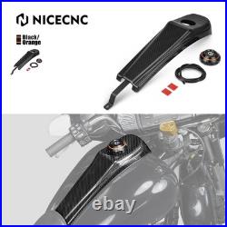 Tank Dash Insert Panel Console Trim Carbon Fiber For Harley Street Glide 08-2023