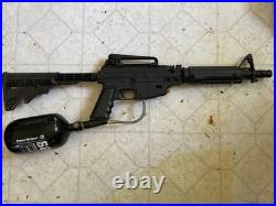 Tipmann AR-15 Paintball Marker With Carbon Fiber Tank Tipmann AR-15 Paintball Marker With Carbon Fiber Tank