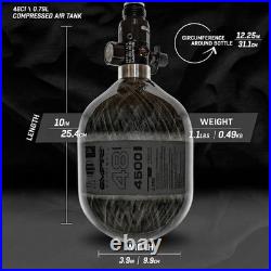 Tippmann Empire Air-lite Carbon Fiber 48ci / 4500psi HPA Compressed Air HPA Tank