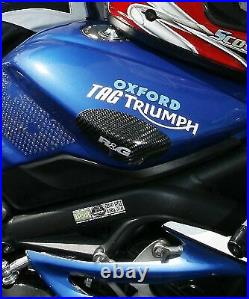 Triumph Daytona 675 2013-2016 R&G Racing Carbon Fibre Tank Sliders TS0017C