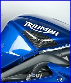 Triumph Street Triple 675 2007-2012 R&G Racing Carbon Fibre Tank Sliders