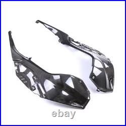 US Stock 3K Dry Carbon Fiber Tank Side Fairings For BMW S1000RR M1000RR