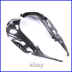 US Stock 3K Dry Carbon Fiber Tank Side Fairings For BMW S1000RR M1000RR