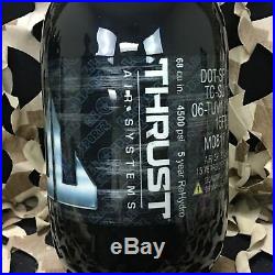 USED GI Sportz Thrust Air Systems Carbon Fiber Paintball Air Tank 68/4500