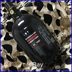 USED Guerrilla Air Carbon Fiber Compressed Paintball HPA Air Tank 48/4500
