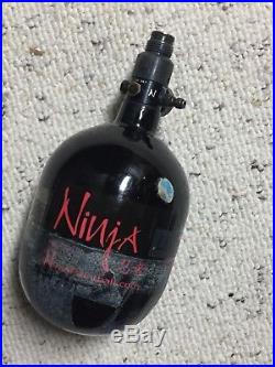 Used Ninja Paintball Carbon Fiber Tank 50/4500 Psi In Hydro