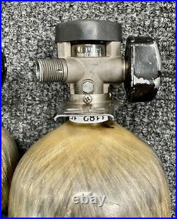 X2 Scott SCBA 45 min Carbon fiber Bottle Cylinder Tank 4500 psi 2005 for Air Gun