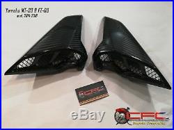 Yamaha MT-09 & FZ-09 2014 -2018 Carbon Fiber Side Air Vents Tank Panels (4pcs)