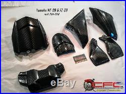 Yamaha MT-09 & FZ-09 2014 -2018 Carbon Fiber Side Air Vents Tank Panels (4pcs)