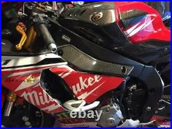 Yamaha R1 2015 On Carbon Tank Air Box Cover R1m In Twill Weave Fibre'2nds