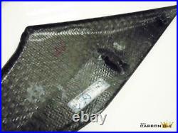 Yamaha R1 2015 To 2019 Carbon Lower Tank Side Panels Twill Gloss Weave Fibre